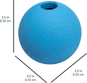 Durable Rubber Dog Toy Balls – 2.5 Inch, 3 Pack