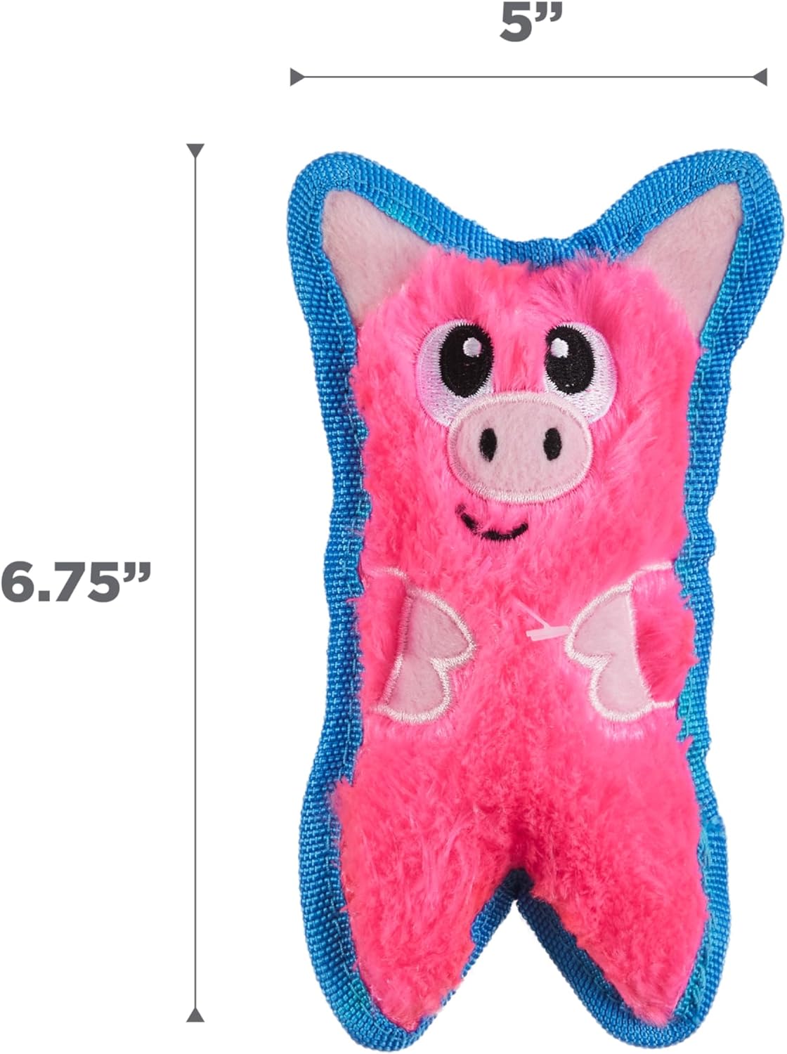 Durable Squeaky Pig Plush Toy