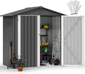 DWVO 5x3ft Metal Storage Shed
