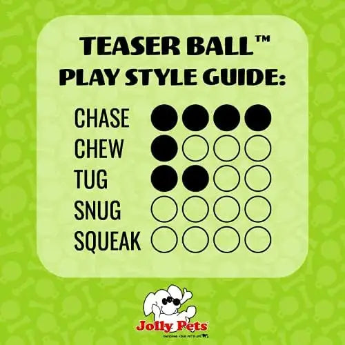 Interactive Teaser Ball Dog Toy