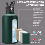 64oz Insulated Stainless Steel Water Jug