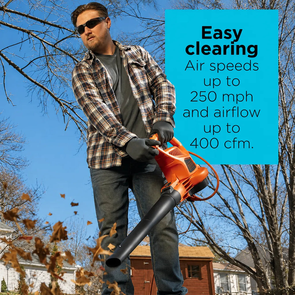 3-in-1 Electric Leaf Blower