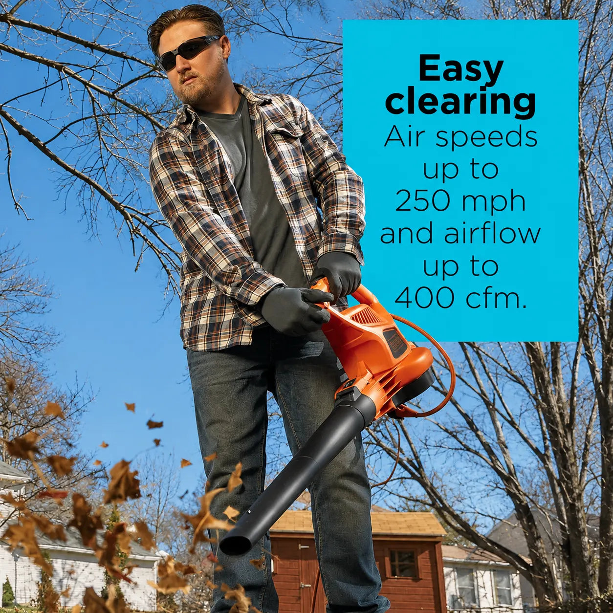 3-in-1 Electric Leaf Blower