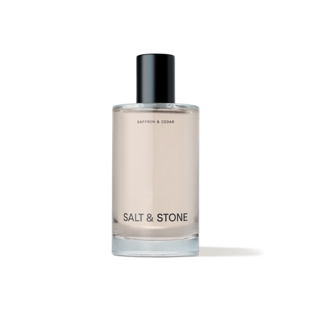 Salt & Stone Saffron & Cedar Body and Hair Fragrance Mist 100ml 3.4 oz unisex bottle