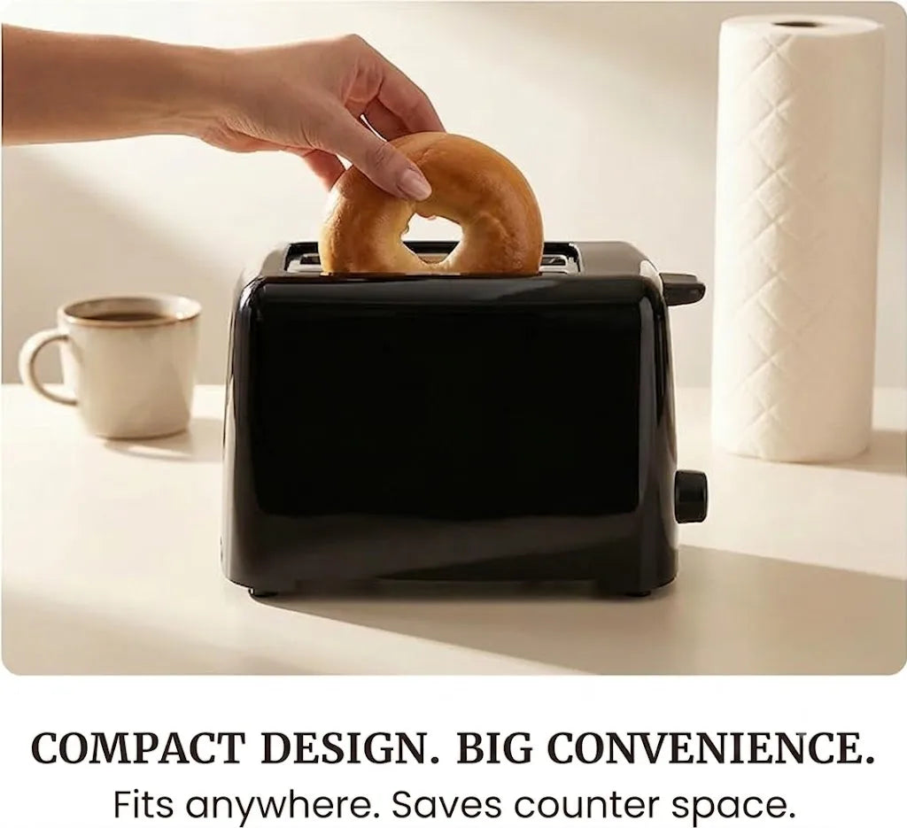 2-Slice Wide Slot Toaster