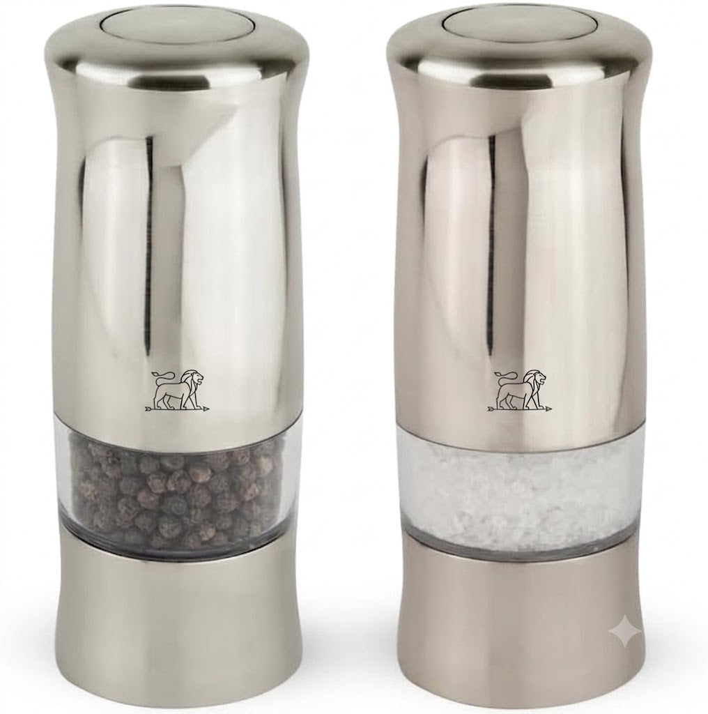 Compact Electric Spice Mill Set