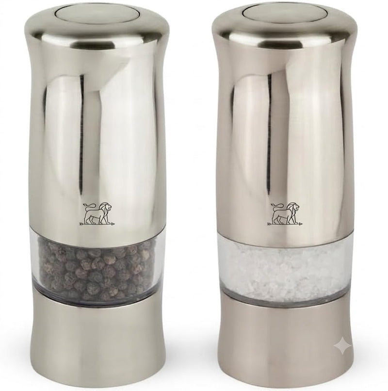 Compact Electric Spice Mill Set