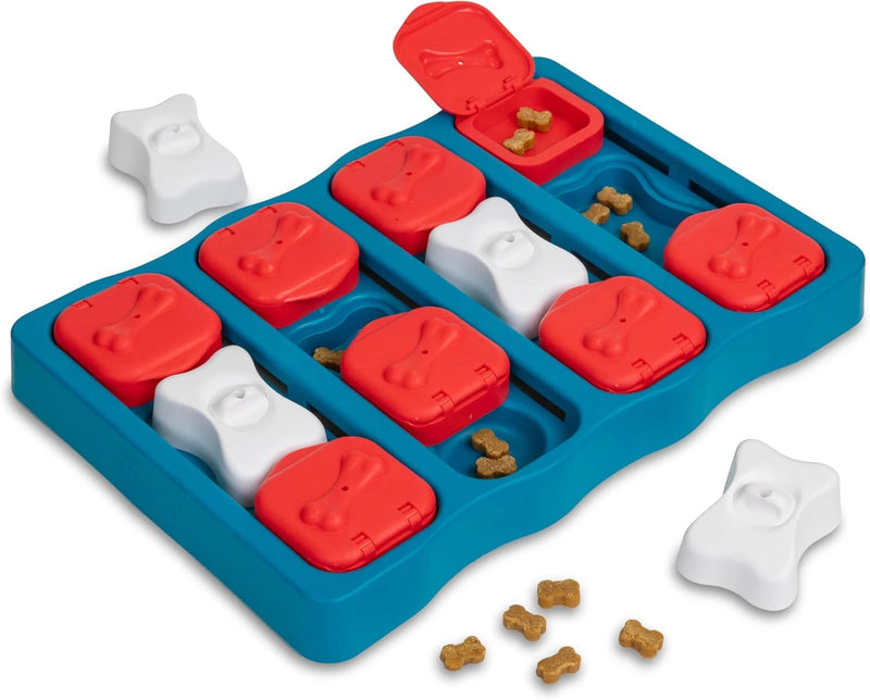 Interactive Dog Treat Puzzle Toy
