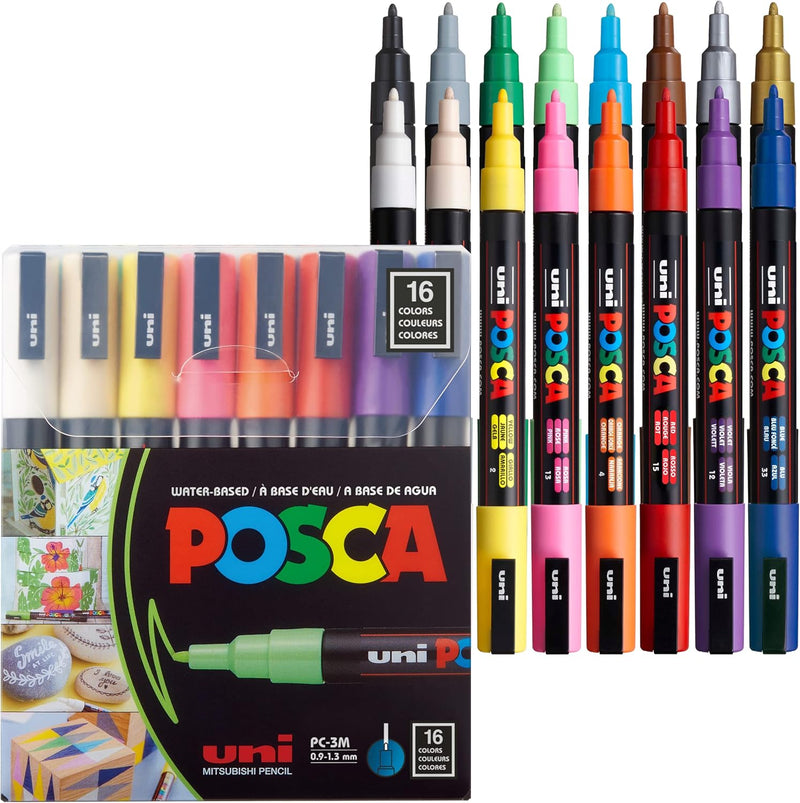 Fine Acrylic Paint Marker Set
