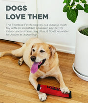 Firehose Fetch Squeaky Dog Toy