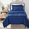 Twin XL Blue Comforter Bedding Set