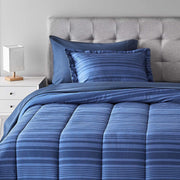 Twin XL Blue Comforter Bedding Set