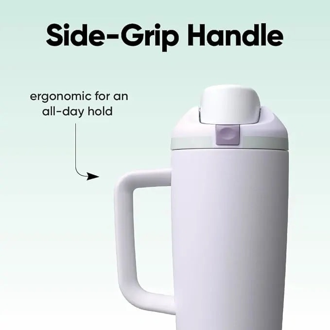 Insulated Straw Handle Water Tumbler