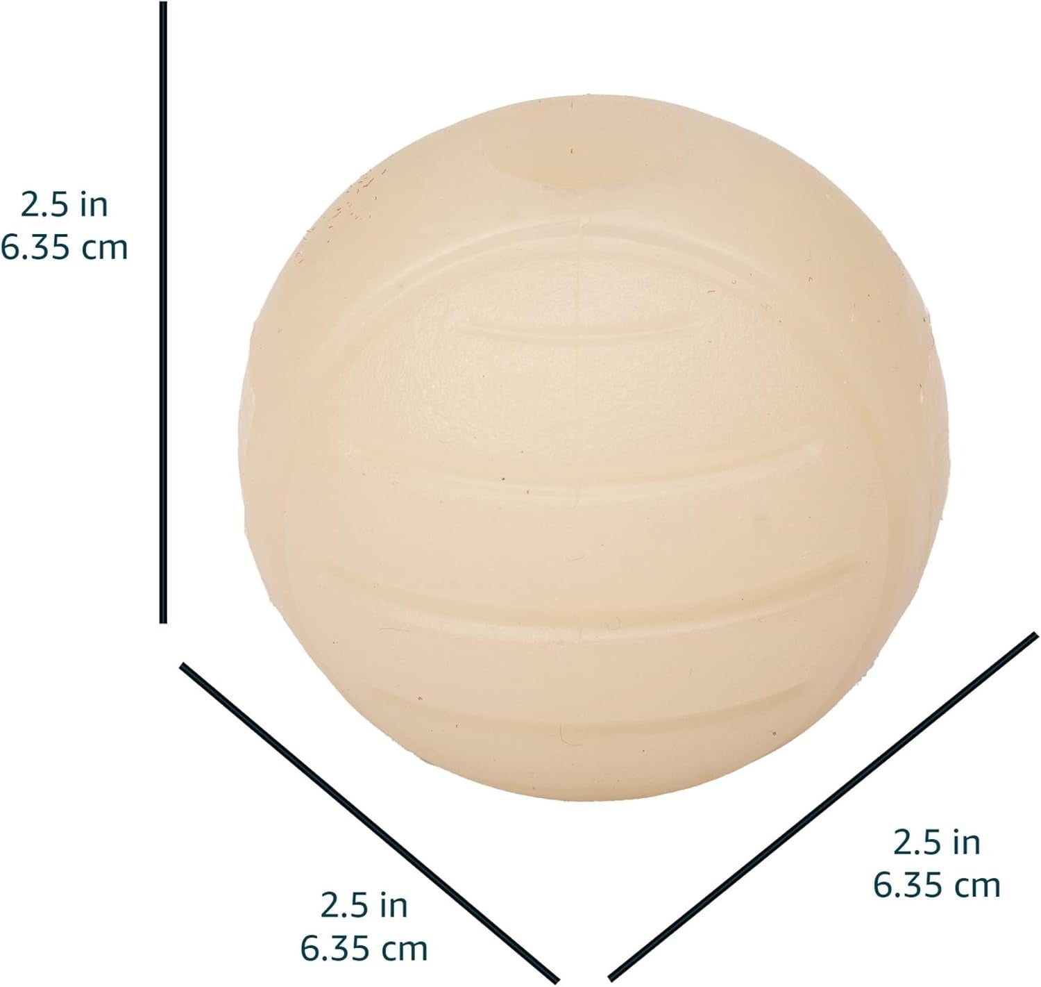 Glow Rubber Dog Toy Balls