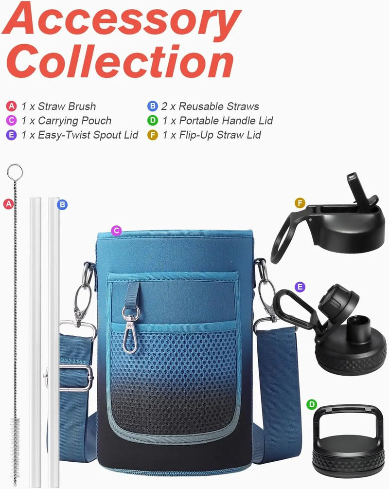 Insulated Stainless Steel Water Jug