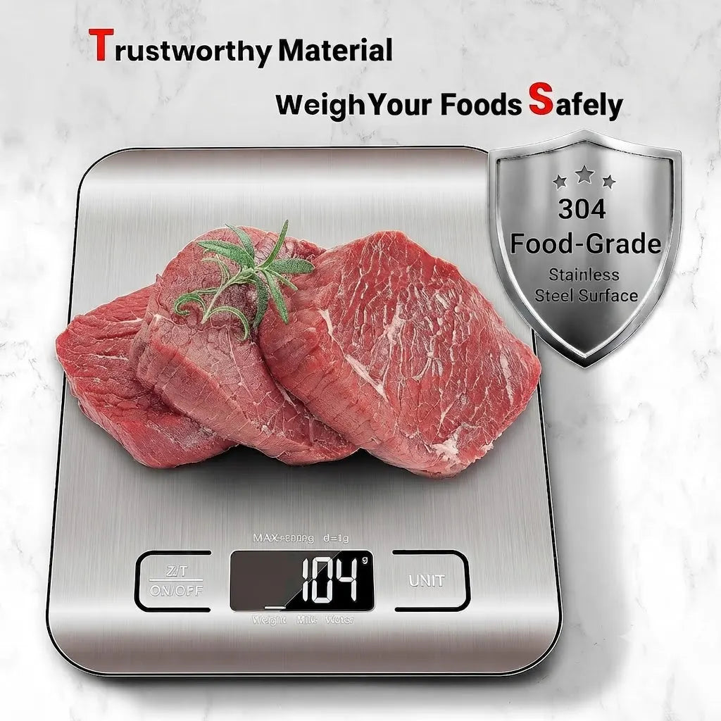 Digital Stainless Steel Kitchen Scale