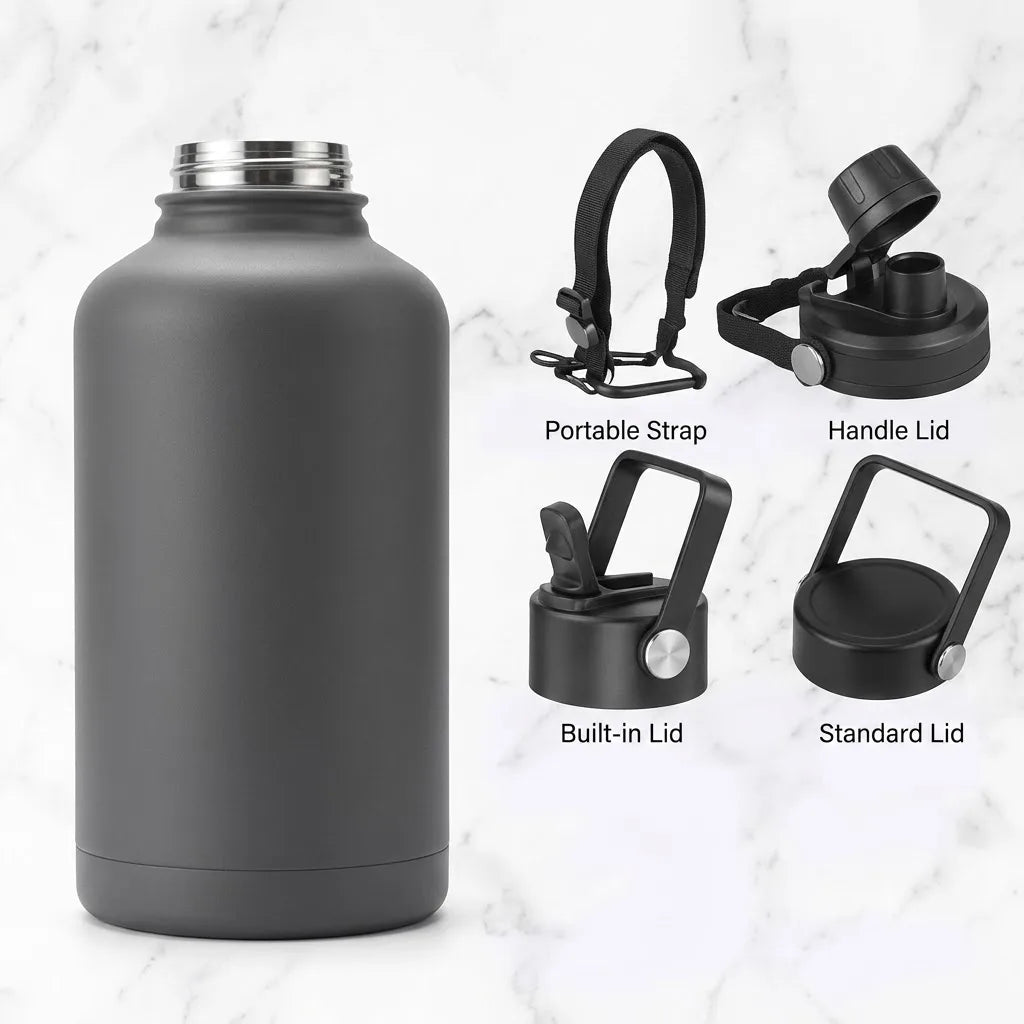 64oz Insulated Stainless Steel Water Jug