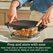 4QT Glass Basket Air Fryer