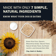 Hickory Flavored Dog Braid Treats