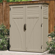 Outdoor Vertical Storage Cabinet Shed