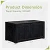 120 Gallon Outdoor Resin Deck Box