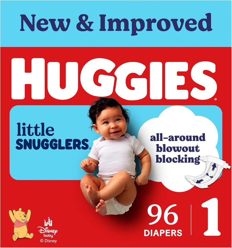 Huggies Little Snugglers Diapers Size 1 – 96 Count