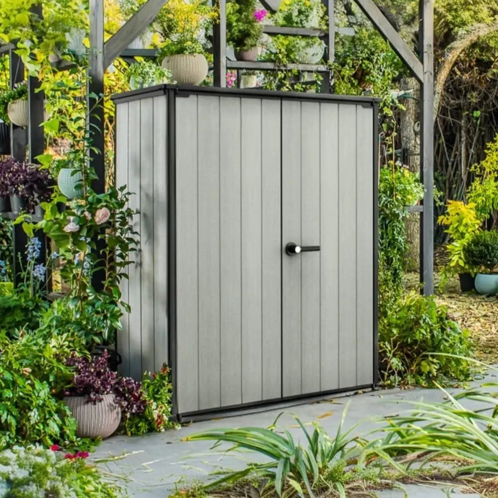 Tall Resin Outdoor Storage Shed
