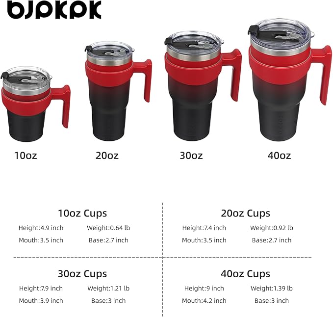 Insulated Handle Coffee Travel Tumbler