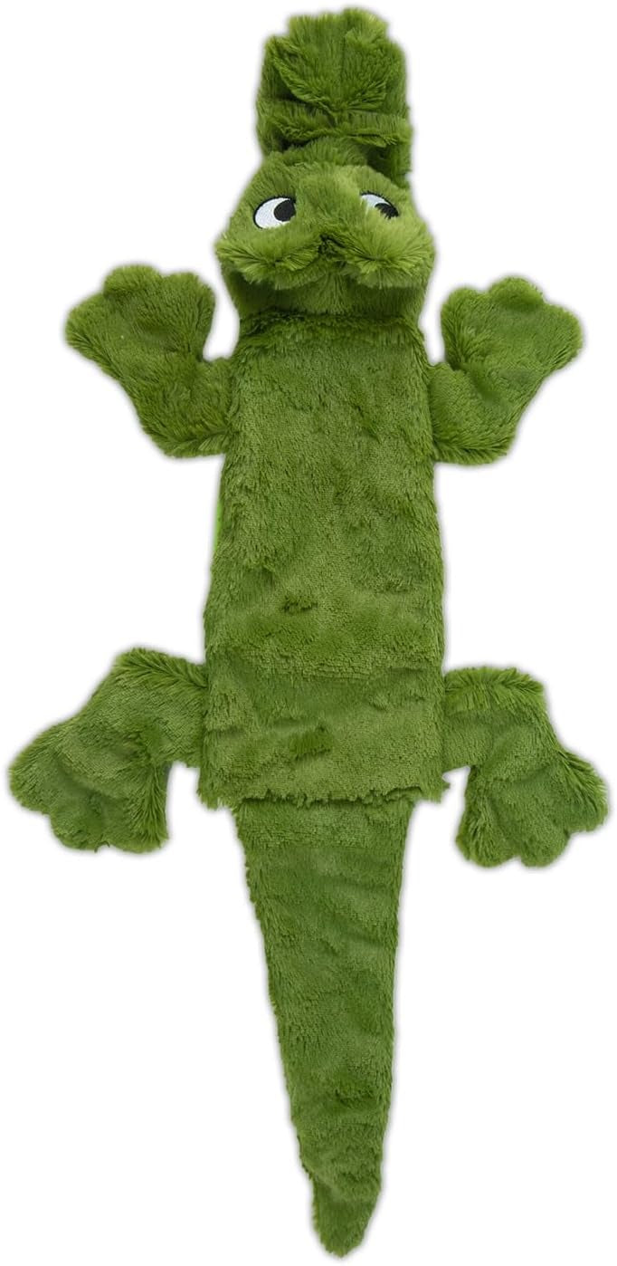 Interactive Alligator Dog Chew Toy