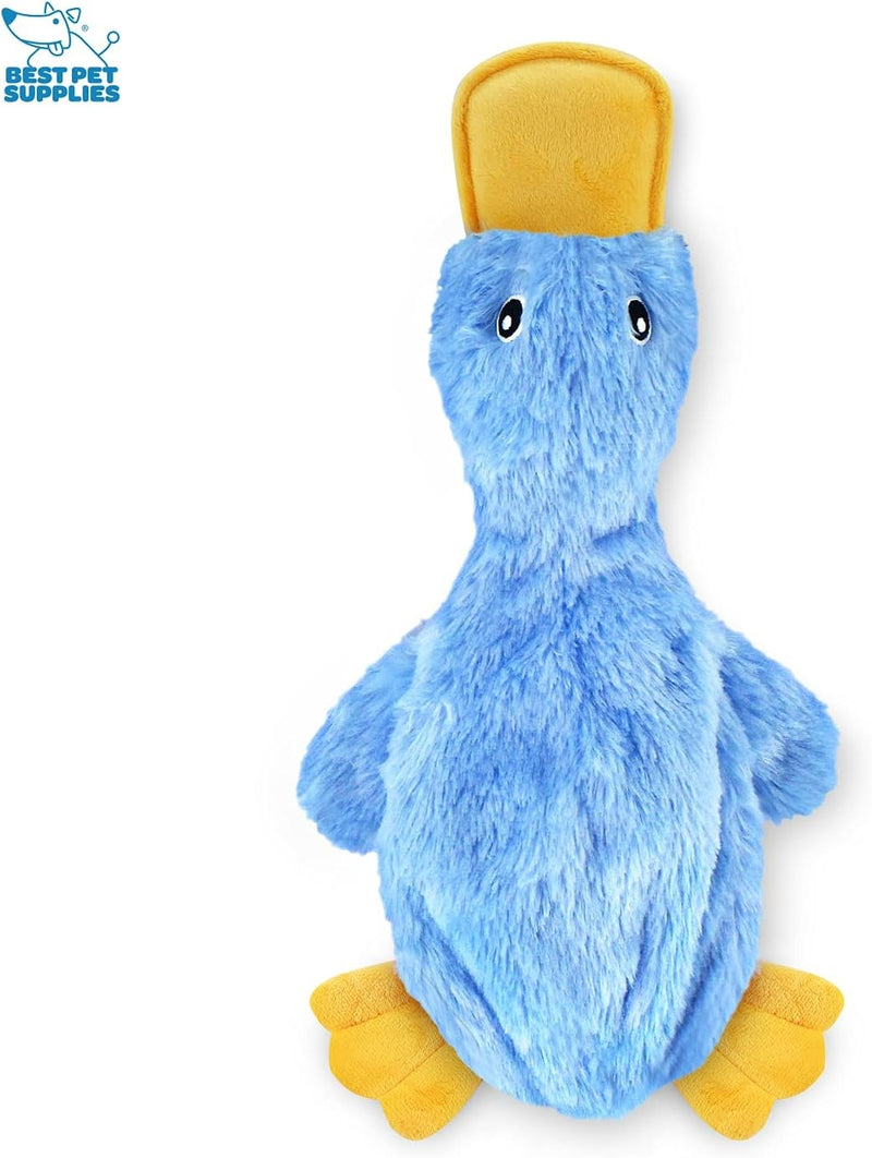 Interactive Blue Duck Dog Toy