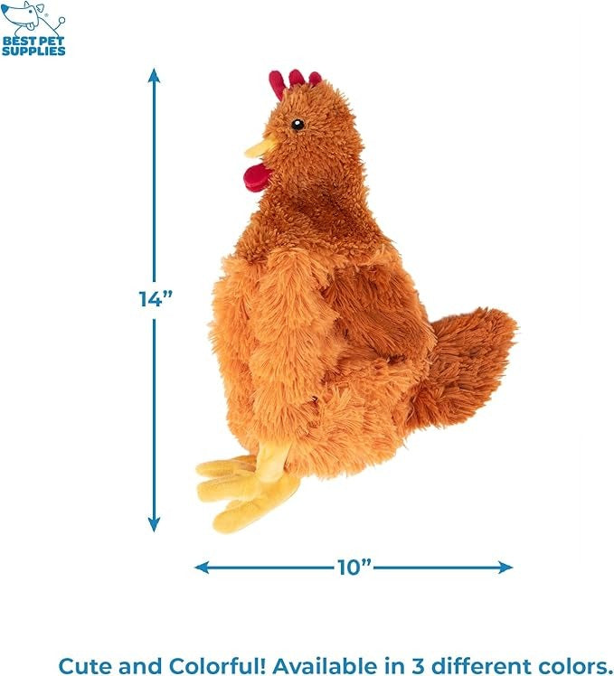 Interactive Crinkle Squeaky Dog Toy