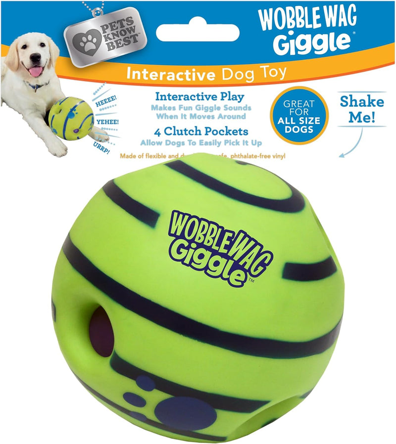 Interactive Giggle Ball Dog Toy