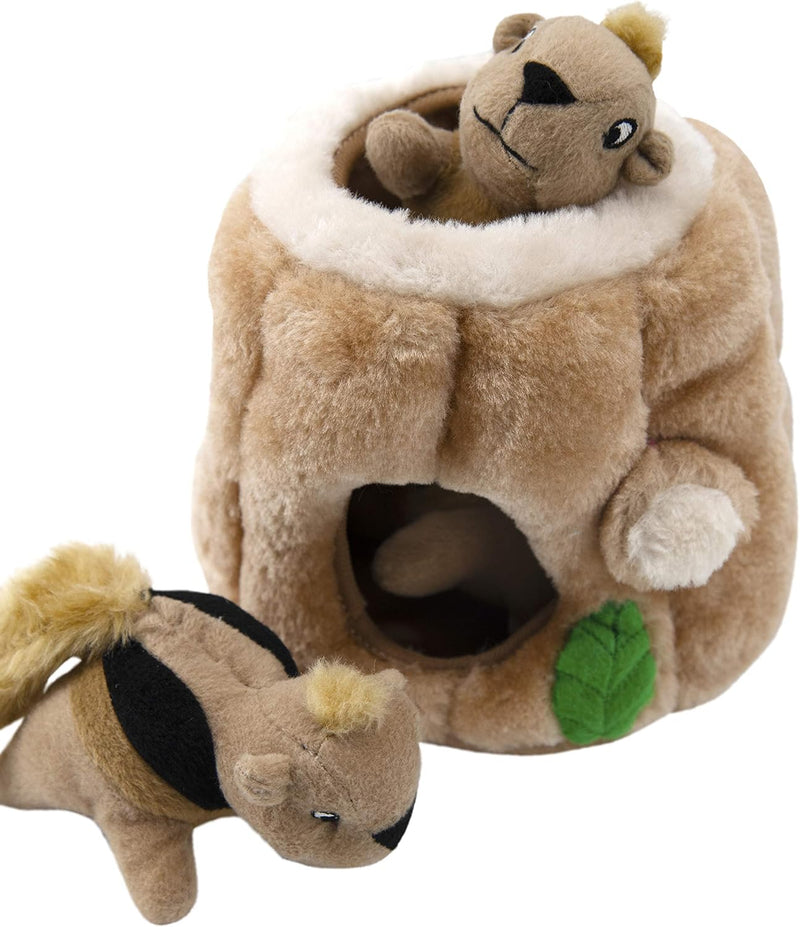 Interactive Hide & Seek Plush Dog Puzzle Toy – Medium