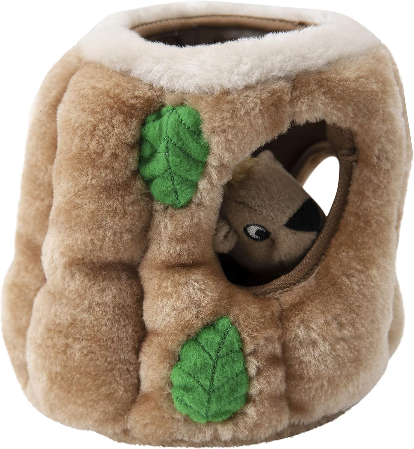 Interactive Hide & Seek Plush Dog Puzzle Toy – Medium