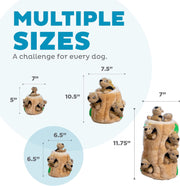 Interactive Hide & Seek Plush Dog Puzzle Toy – Medium