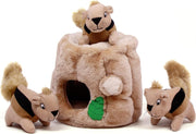 Interactive Hide & Seek Plush Dog Puzzle Toy – Medium
