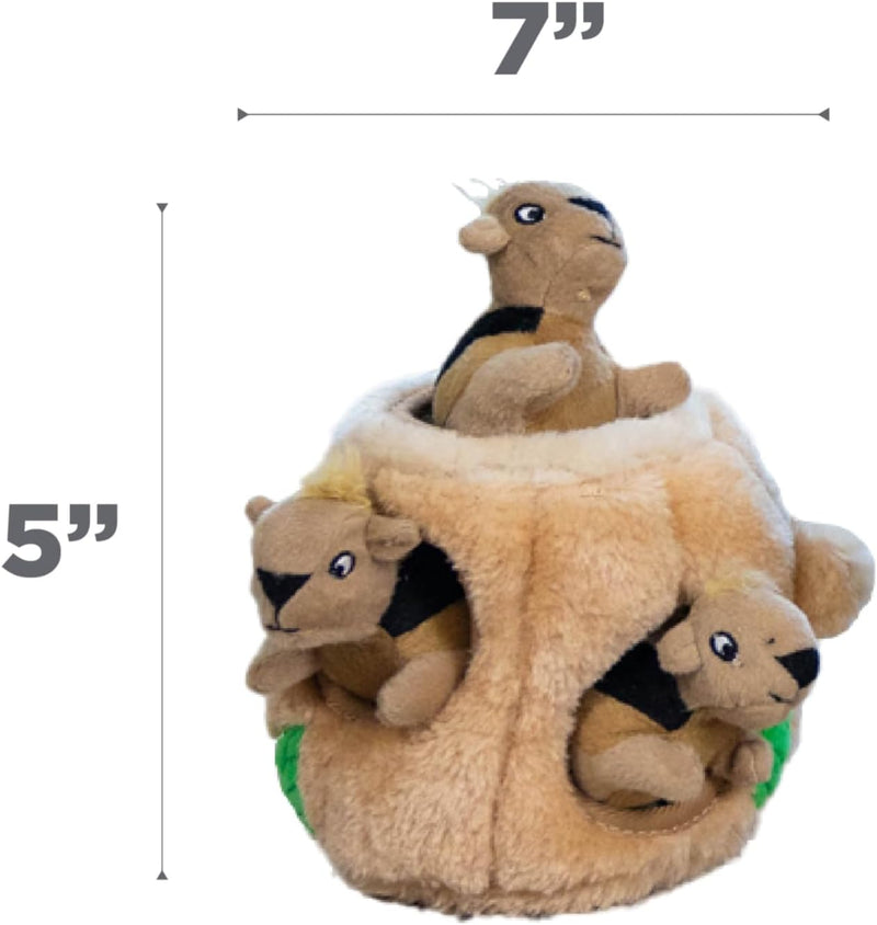 Interactive Hide & Seek Plush Dog Puzzle Toy – Small