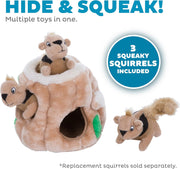 Interactive Hide & Seek Plush Dog Puzzle Toy – Small