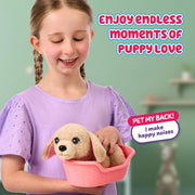 Interactive Plush Puppy Toy Set