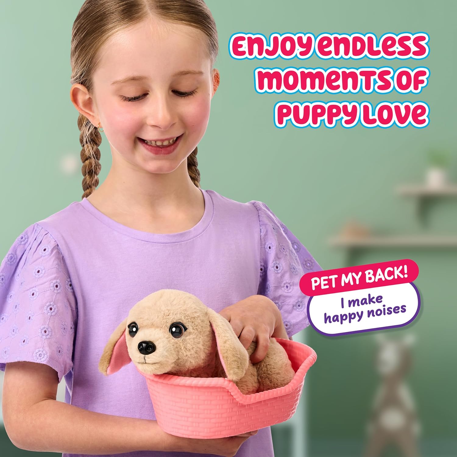 Interactive Plush Puppy Toy Set