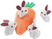 Interactive Squeaky Rabbit Dog Toy