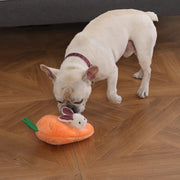 Interactive Squeaky Rabbit Dog Toy