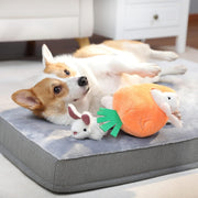 Interactive Squeaky Rabbit Dog Toy