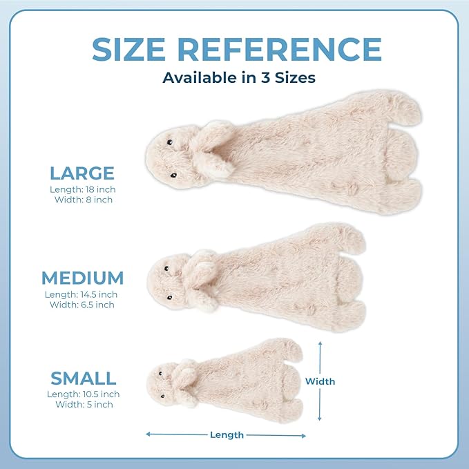 Interactive Stuffless Dog Toy Pack