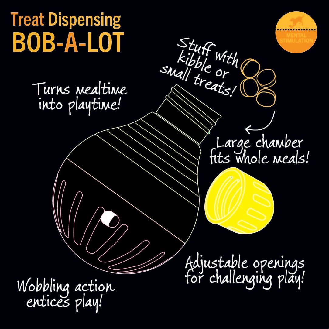 Interactive Treat Dispensing Dog Toy