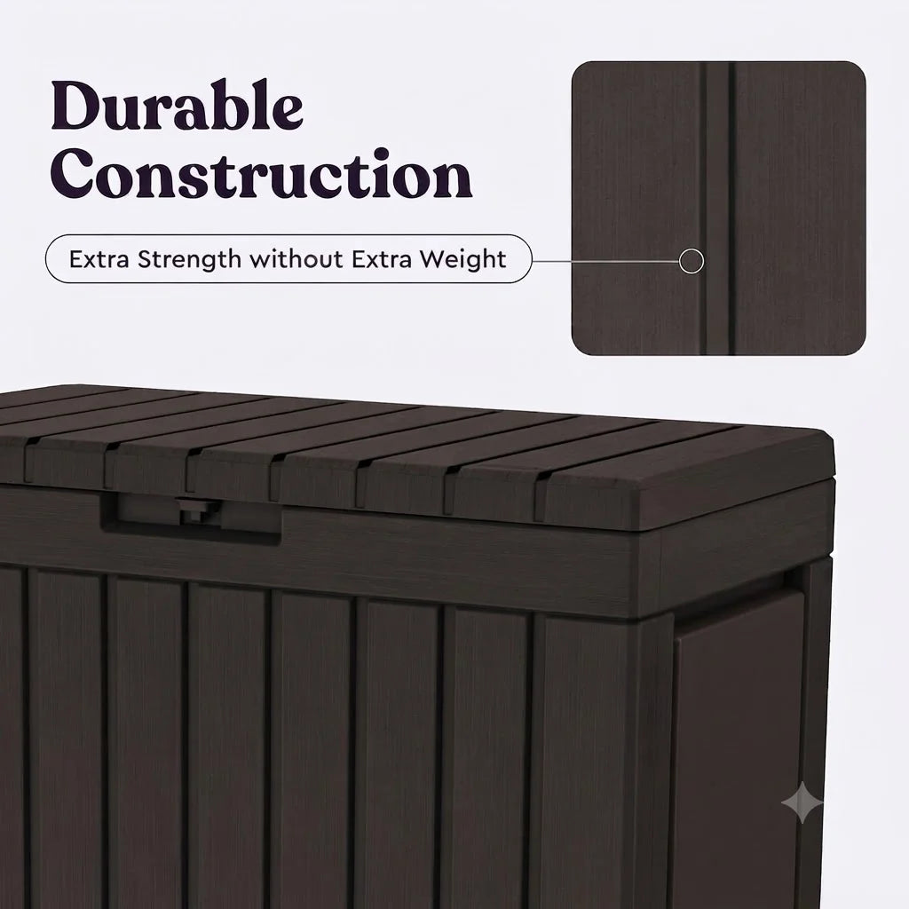 50 Gallon Outdoor Storage Deck Box