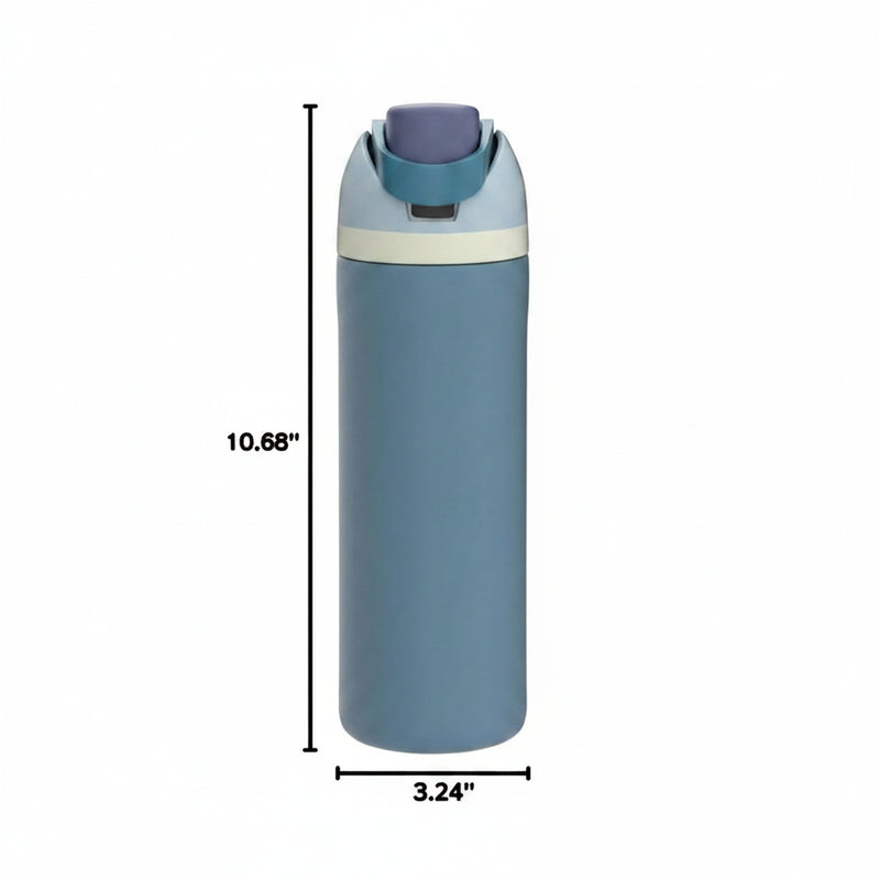 Insulated Straw Sports Water Bottle