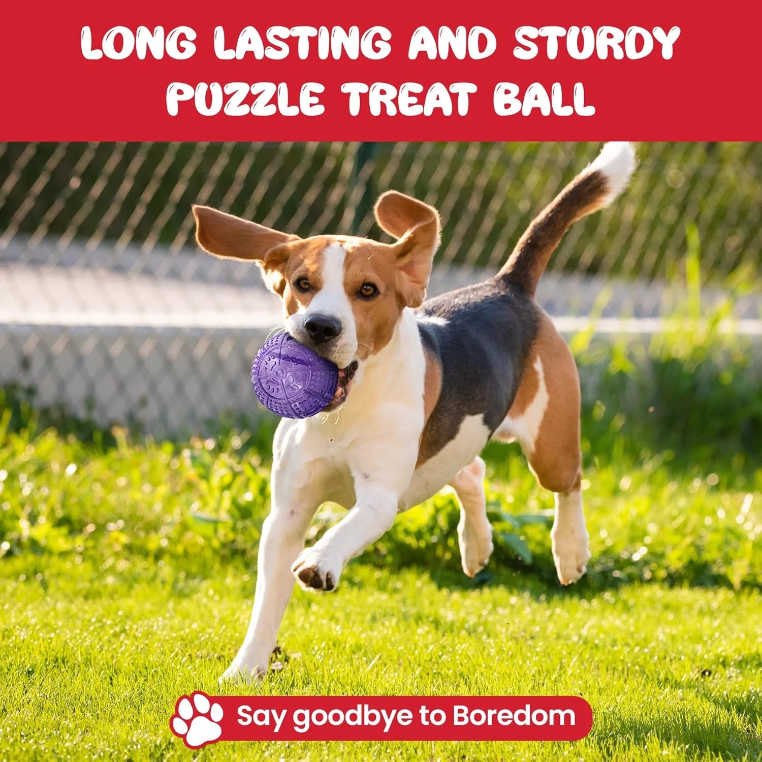 Interactive Treat Dispensing Puzzle Ball for Dogs