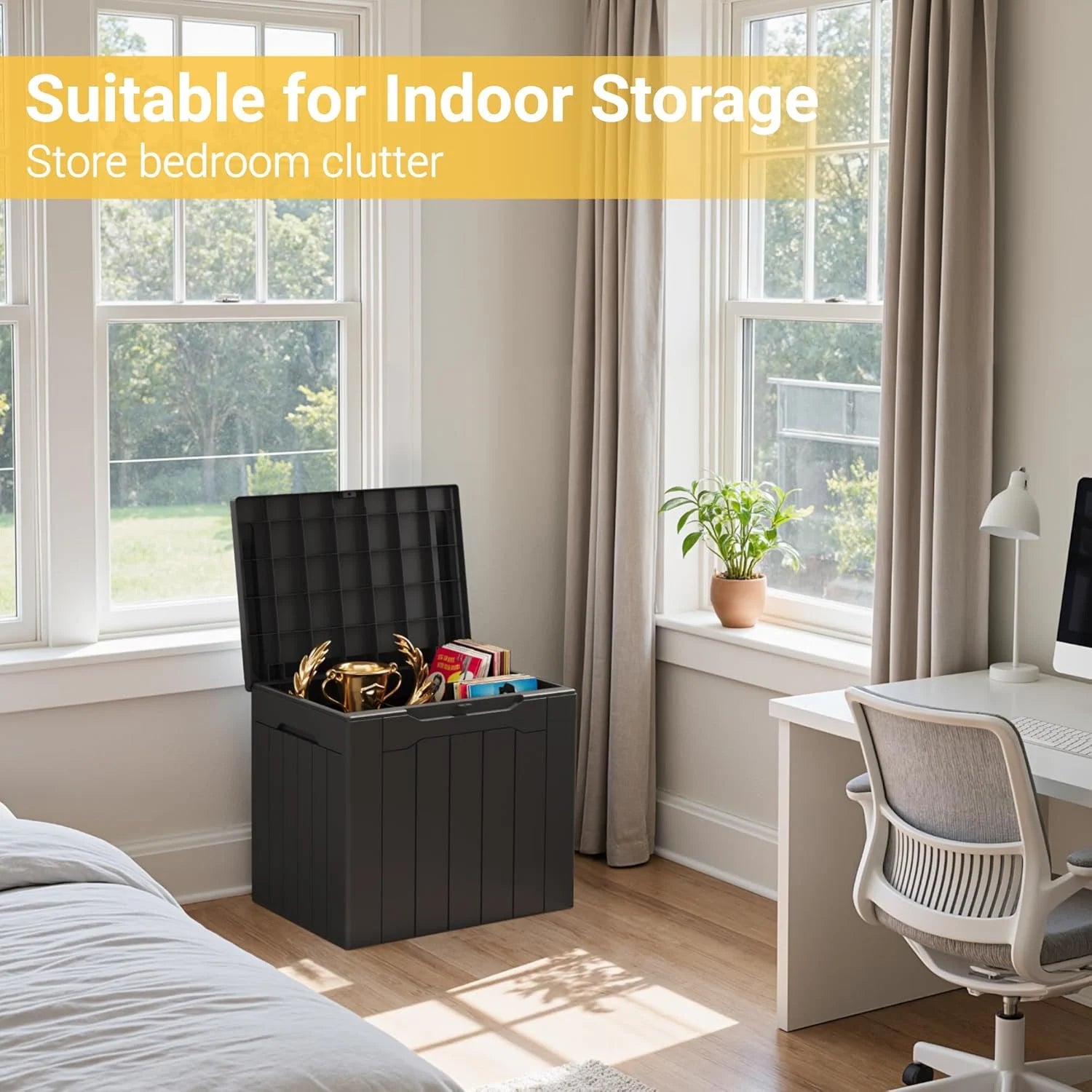 31 Gallon Outdoor Storage Deck Box