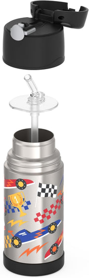 Kids Insulated Straw Water Bottle
